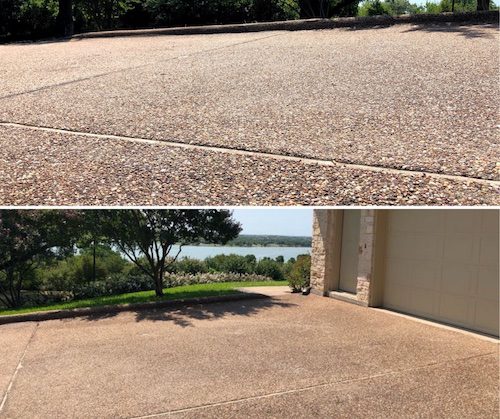 after driveway repair after driveway repair